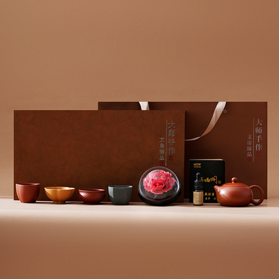 鴻運當頭/國色添香/雍容華貴茶壺套組